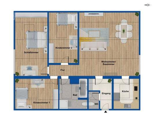 Grundriss - Dachgeschoss