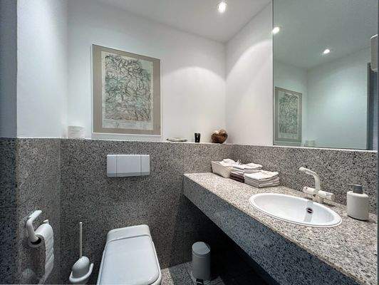 Teilansicht vom Gäste - WC
