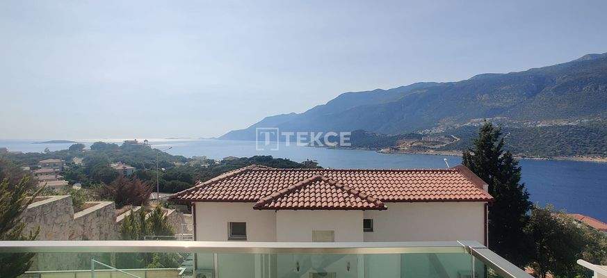 Luxury and Furnished Villas Suitable for Investment in Kaş Antalya