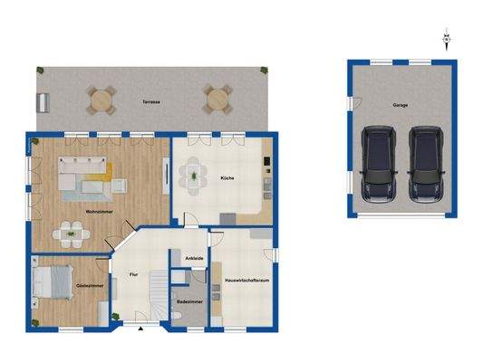 Grundriss Erdgeschoss