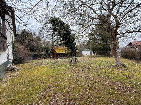 Westlicher Grundstücksteil Unbebaut