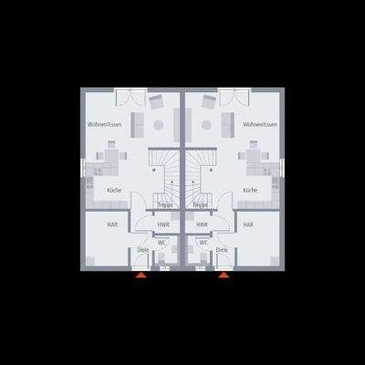 ZweiRaum  Grundriss EG