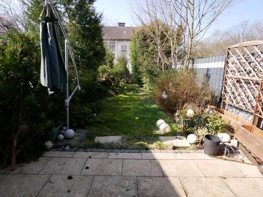 Terrasse und Garten