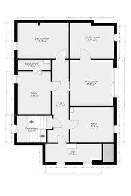 Grundriss Dachgeschoss