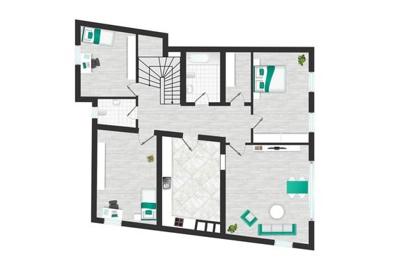 Grundriss - 2. Obergeschoss