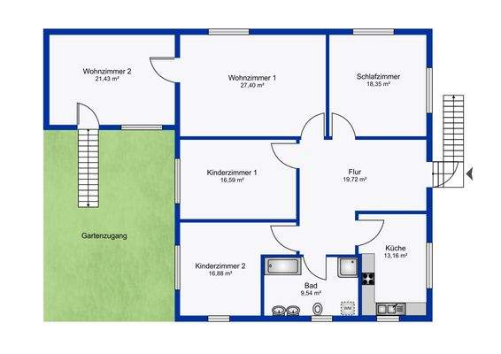   5 ZI HAUPTWOHNUNG WE 1