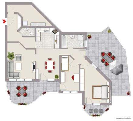 Grundriss Wohnung Nr. 5