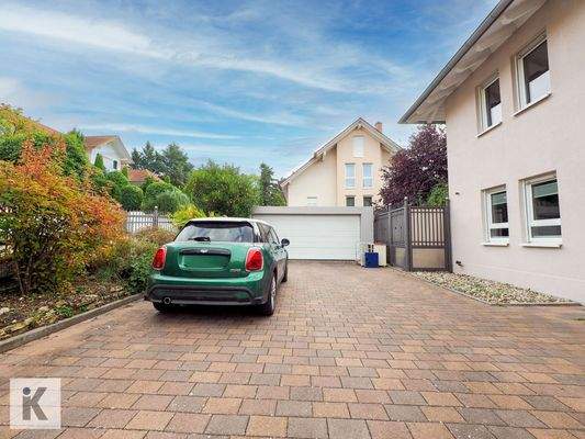 Ansicht Doppelgarage