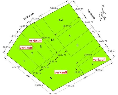 Grundstückslageplan