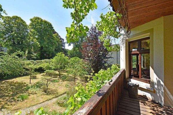 Blick in den eigenen Garten