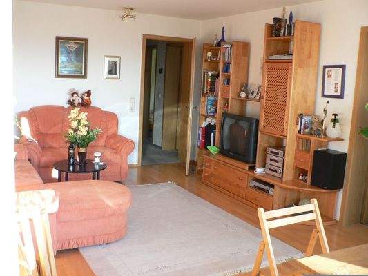 Blick ins Wohnzimmer