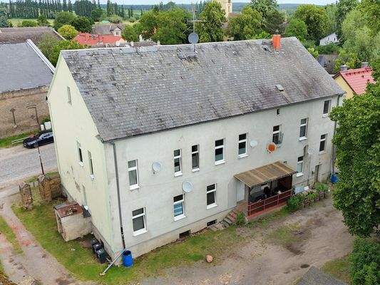 Innenhof aus der Vogelperspektive