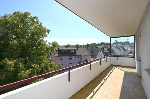 Balkonblick Südwest