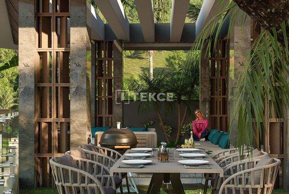 Smart Home System Stylish Villa in Alanya Kargıcak