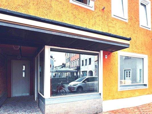 Schaufenster zum Marktplatz