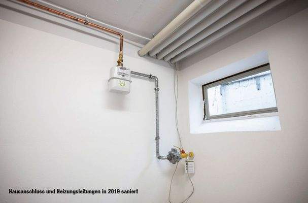 Hausanschluss Gas - erneuert 2019