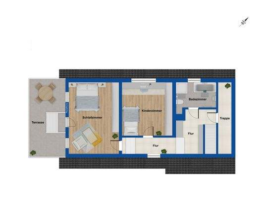 Grundriss Dachgeschoss