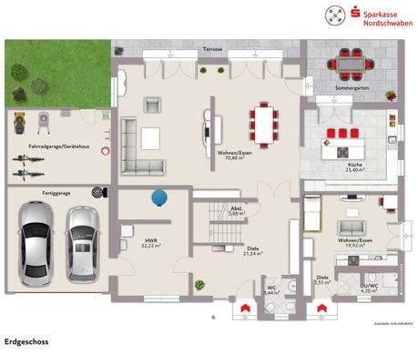 Grundriss Erdgeschoss