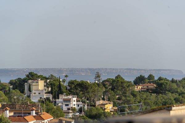 Blick von der Dachterrasse