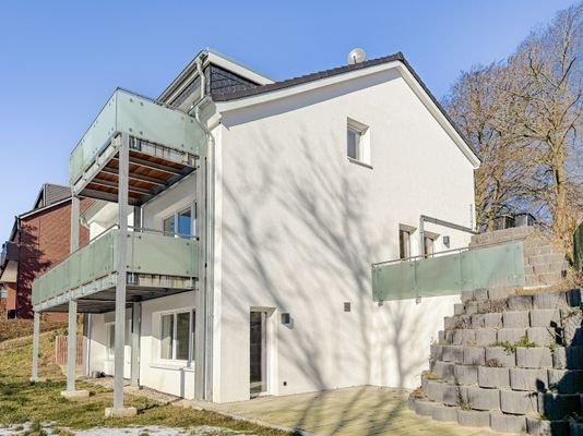 Seitenansicht rückwärtig