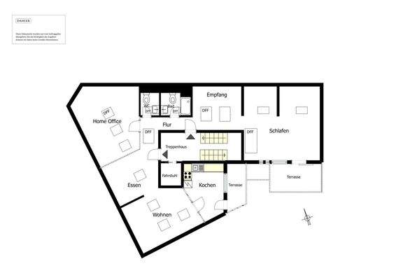 Floor plan - One unit