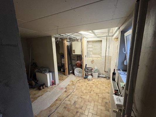 Einliegerwohnung begonnen mit dem Ausbau