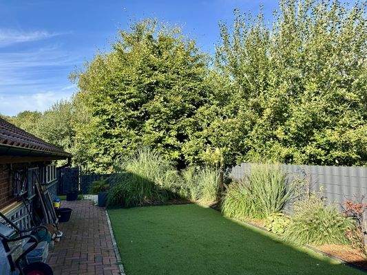 Seitlicher Außenbereich 