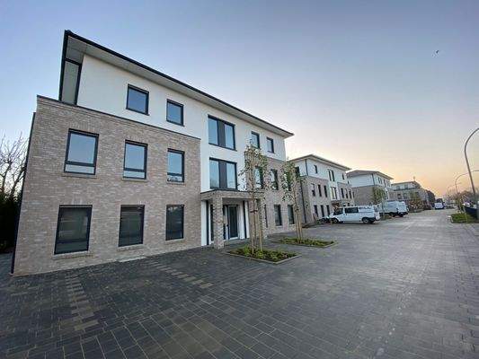 Moderne Wohnanlage außen