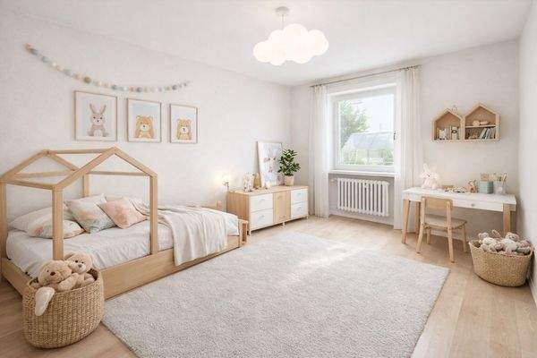 Kinderzimmer - Erdgeschoss - Visualisierung