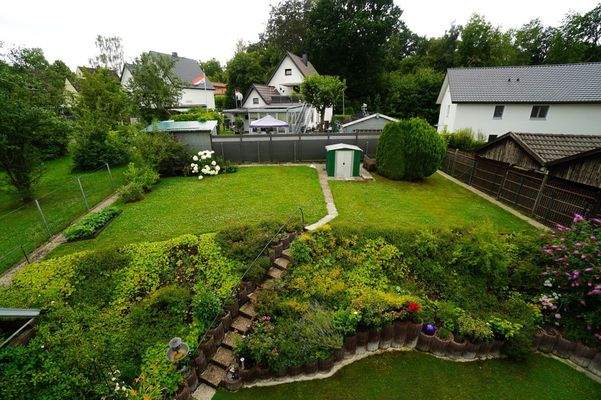 Ausblick in den Garten