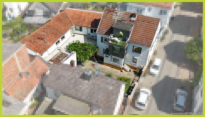 Anwesen Vogelperspektive