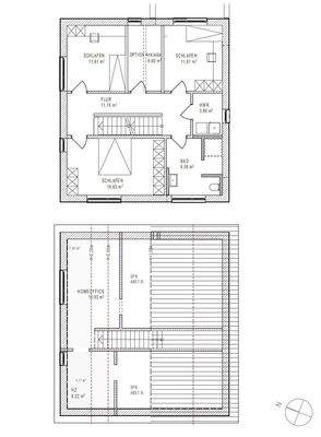 Grundrissvorschlag OG und DG