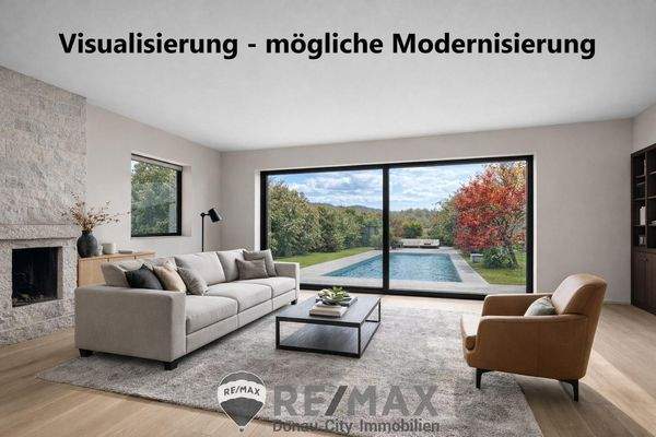 08 EFH 2103 - Wohnzimmer Visualisierung