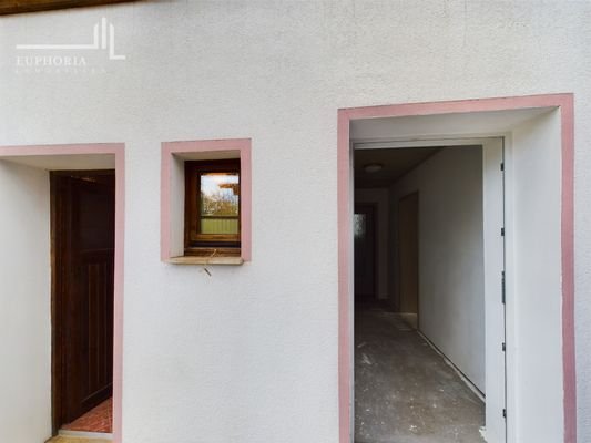 Eingang zur Einliegerwohnung