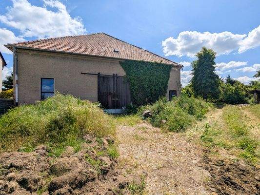 Scheune Vorderansicht