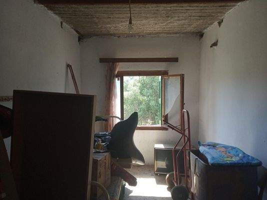 Kreta, Stilos: Landgrundstück mit Wohnhaus zu verkaufen