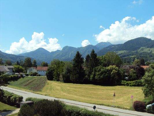 Ausblick vom Balkon Südwest