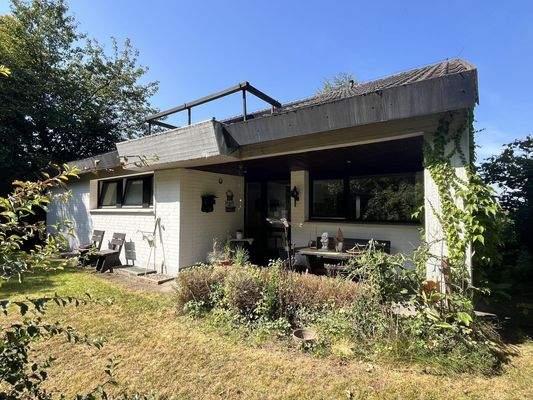 Rückansicht Hauseingang