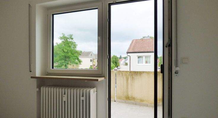 Balkonzugang Schlafzimmer