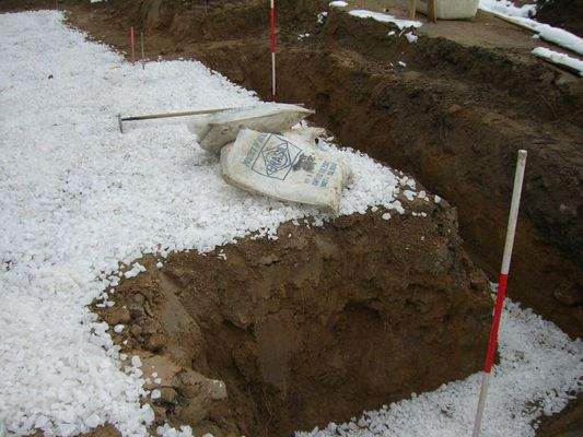 Bergkristalle Bauphase