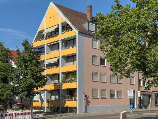 Südseite des Hauses