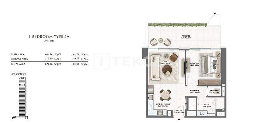 Apartmetns in Dubai Creek Harbour within Green Gate Community