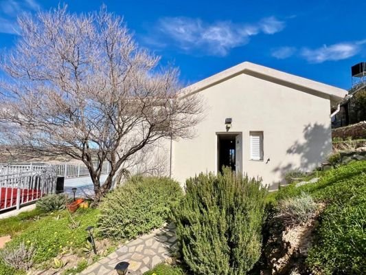 Kreta, Kalo Chorio: Charmantes Landhaus mit Pool, Garten und Meerblick zu verkaufen