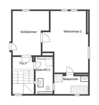 Grundriss Skizze 1.OG