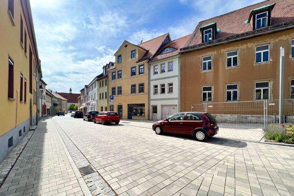 Blick zum Marktplatz