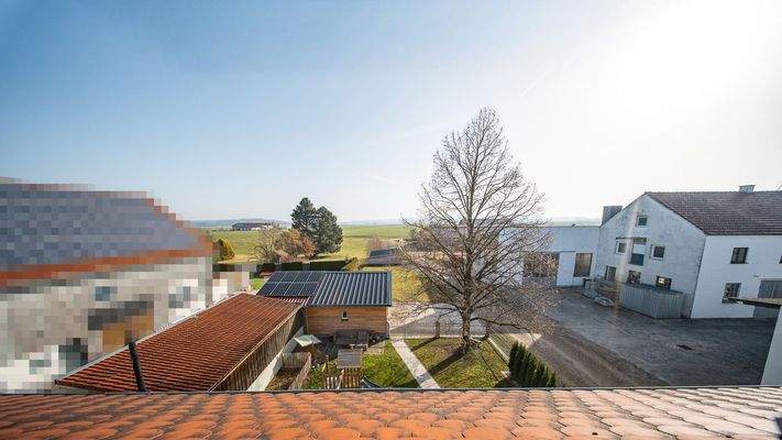 Ausblick vom Dachstudio