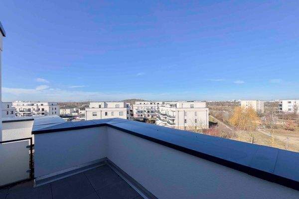 Terrasse Zugang vom Schlafz.