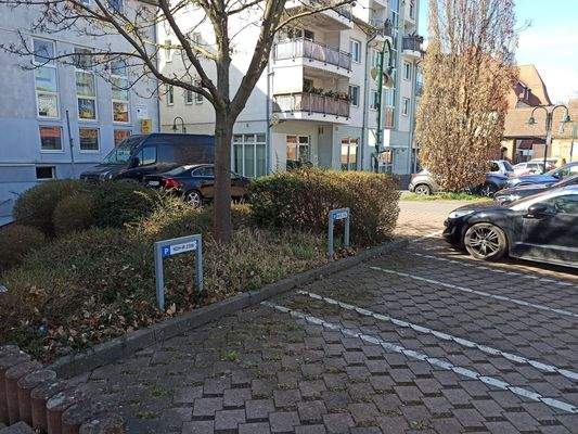 Ansicht Außenparkplatz