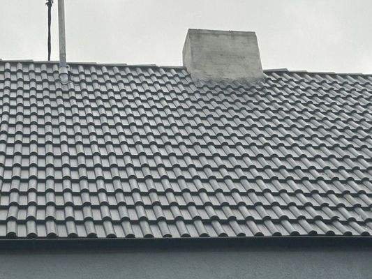 Neue Dachziegeleindeckung