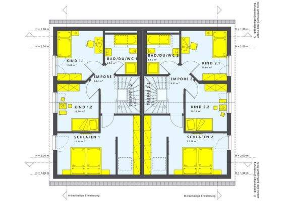 Grundriss Dachgeschoss
